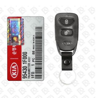 2006 - 2008 KIA SPORTAGE REMOTE - 2BUTTONS - 447MHZ - 95430-1F000 ORIGINAL