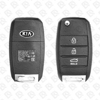 2018 - 2019 KIA RIO REMOTE HEAD FLIP KEY - 3BUTTONS - 433MHZ - 95430-H9600 ORIGINAL