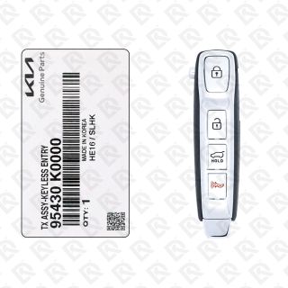 2019 - 2021 KIA SOUL REMOTE HEAD FLIP KEY - 4BUTTONS - 434MHZ - 95430-K0000 ORIGINAL