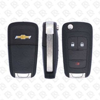 2010 - 2018 STRATTEC CHEVROLET EQUINOX SONIC REMOTE HEAD FLIP KEY 3BUTTONS 315MHZ 5913598