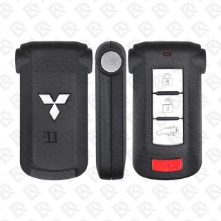 2017 - 2020 MITSUBISHI OUTLANDER SMART KEY - 5BUTTONS - 315MHZ - 8637B666 ORIGINAL