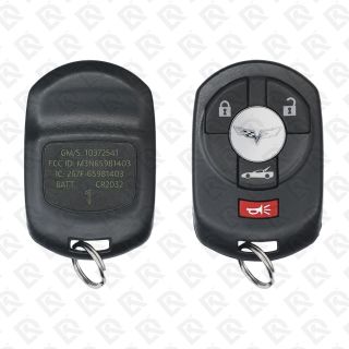 2005 - 2007 CHEVROLET CORVETTE SMART KEY 46CHIP PCF7952 4BUTTON - 315MHZ - ORIGINAL