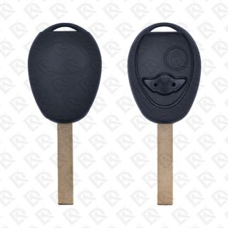 MINI COPPER REMOTE HEAD KEY SHELL 2BUTTONS HU92 BLADE - AFTERMARKET