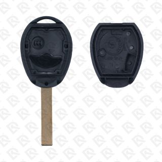 MINI COPPER REMOTE HEAD KEY SHELL 2BUTTONS HU92 BLADE - AFTERMARKET