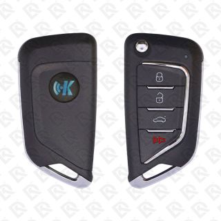 KEYDIY KD REMOTE FLIP KEY 4B CADILLAC STYLE NB21-4 PCF UNIVERSAL