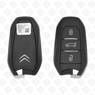 2010 - 2017 CITROEN SMART KEY 3B 433MHZ - 98124195ZD - ORIGINAL