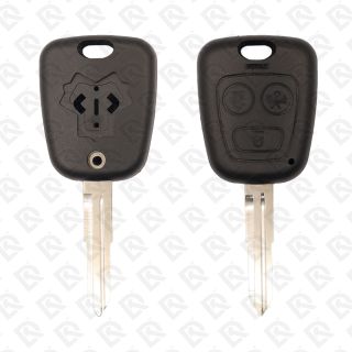 SAIPA REMOTE HEAD KEY SHELL 3BUTTONS - AFTERMARKET
