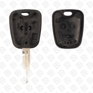 SAIPA REMOTE HEAD KEY SHELL 3BUTTONS - AFTERMARKET