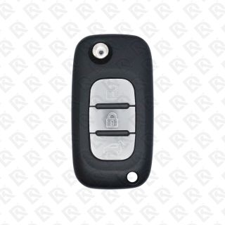 2014 - 2018 SMART REMOTE HEAD FLIP KEY 3BUTTONS - HITAG AES PCF7961M - 433MHZ ORIGINAL