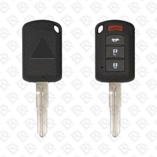 2016 - 2017 MITSUBISHI OUTLANDER LANCER REMOTE HEAD KEY 4BUTTONS ID46 315MHZ 6370B945 - AFTERMARKET