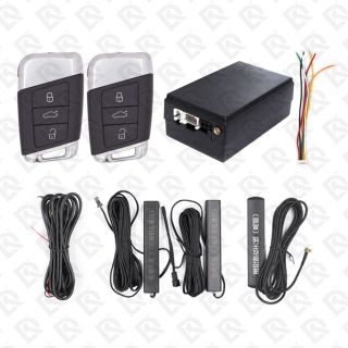 EASYGUARD SMART KEY PKE KIT FIT FOR VW WITH FACTORY PUSH START BUTTON DC12V AUTOMATIC LOCK UNLOCK ENABLE OR DISABLE SETTING