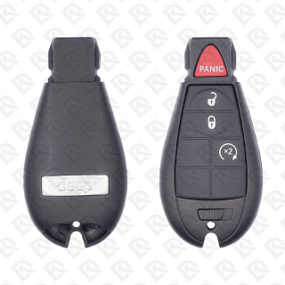 2014 - 2020 JEEP CHEROKEE FOBIK REMOTE 4BUTTONS - 433MHZ - 68105083 AG ORIGINAL