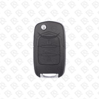 WULING AND CHEVROLET REMOTE HEAD FLIP KEY SHELL 3BUTTONS - AFTERMARKET