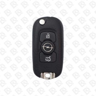 2015 - 2017 OPEL REMOTE HEAD FLIP KEY 3BUTTONS 433MHZ CHIP 46, 39027352 - ORIGINAL