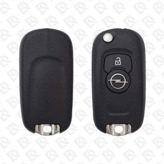 2015 - 2017 OPEL REMOTE HEAD FLIP KEY 2BUTTONS 433MHZ CHIP 46, 39027352 - ORIGINAL
