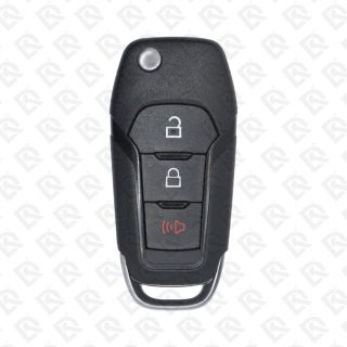 2017 - 2022 FORD F-150 RAPTOR REMOTE HEAD FLIP KEY 3BUTTONS 315MHZ 49CHIP - ORGINAL W/B