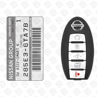 2020 - 2021 NISSAN ROGUE SMART KEY - 5BUTTONS - 433MHZ - 285E3-6TA7B ORIGINAL
