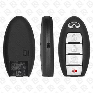 2007 - 2015 INFINITI G25 G35 G37 Q40 Q60 SMARTKEY - 4BUTTONS - 315MHZ - 285E3-JK65A - ORIGINAL