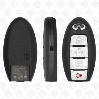 2008 - 2013 INFINITI G35 Q60 SMART KEY - 4BUTTONS - 433MHZ - 285E3-JL38A ORIGINAL