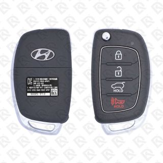 2013 - 2015 HYUNDAI SANTA FE REMOTE HEAD FLIP KEY - 4BUTTONS - 433MHZ - 95430-2W101 ORIGINAL