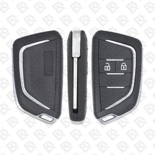 CHEVROLET REMOTE HEAD FLIP KEY SHELL MODIFY TO NEW TYPE 2BUTTONS - AFTERMARKET
