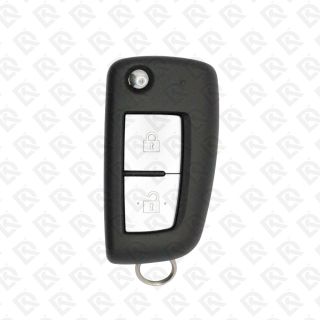 2015 - 2021 NISSAN X-TRIAL REMOTE HEAD FLIP KEY - 2BUTTONS - 433MHZ - H0561-4CA0B ORIGINAL W/B