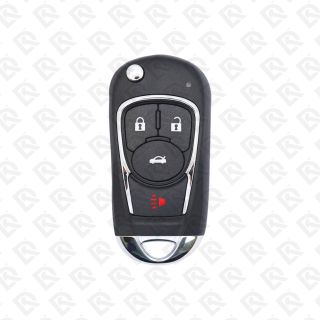 XHORSE REMOTE HEAD FLIP KEY WIRE UNIVERSAL 4BUTTONS GM STYLE - XKBU02EN