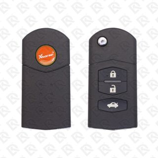 XHORSE REMOTE HEAD FLIP KEY WIRE UNIVERSAL 3BUTTONS MAZDA STYLE - XKMA00EN