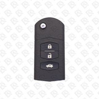 XHORSE REMOTE HEAD FLIP KEY WIRE UNIVERSAL 3BUTTONS MAZDA STYLE - XKMA00EN