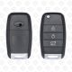KIA REMOTE HEAD FLIP KEY SHELL 3BUTTONS TOY48 BLADE AFTERMARKET