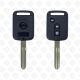 NISSAN REMOTE HEAD KEY SHELL 3BUTTONS NSN14 BLADE - AFTERMARKET