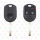 FORD REMOTE HEAD KEY SHELL 3BUTTONS HU101 BLADE - AFTERMARKET