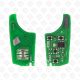 2010 - 2018 CHEVROLET OPEL REMOTE HEAD FLIP KEY PCB BOARD 46CHIP 4BUTTONS - 434MHZ - AFTERMARKET