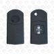 MAZDA REMOTE HEAD FLIP KEY SHELL 2BUTTONS WITH BATTERY SPACER AFTER MARKET
