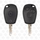 RENAULT REMOTE HEAD KEY SHELL 3BUTTONS NE73 BLADE - AFTERMARKET