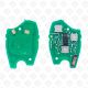 2013 - 2017 RENAULT REMOTE PCB BOARD 3BUTTONS - 433MHZ - 4ACHIP PCF7961M - AFTERMARKET