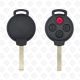 BENZ SMART REMOTE HEAD KEY SHELL 3+1BUTTON - AFTERMARKET