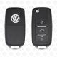 Volkswagen Passat 2012-2018 Genuine Without Bag Proximity Flip Remote Key 3 Buttons 433MHz MQB 5K0837202BR