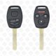 2008 - 2015 HONDA ACCORD REMOTE HEAD KEY 4BUTTONS - 315MHZ - 35118-TA0-A00 AFTERMARKET