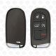 2014 - 2022 JEEP GRAND CHEROKEE SMART KEY - 5BUTTONS - 433MHZ - ID 46CHIP AFTERMARKET