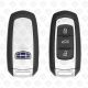 2017 - 2020 GEELY EMGRAND SMART KEY ID 46 3BUTTONS - 433MHZ - ORIGINAL