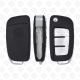 CHANGAN REMOTE HEAD FLIP KEY SHELL 3BUTTONS - AFTERMARKET