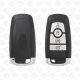 FORD F-SERIES SMART KEY SHELL 4BUTTONS - AFTERMARKET