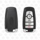 FORD F-SERIES SMART KEY SHELL 5BUTTONS - AFTERMARKET