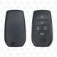 2023 - 2024 TOYOTA ALPHARD SMART KEY SHELL - 5BUTTONS - WORK ON KD AND XHORSE PCB - AFTERMARKET