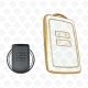 RENAULT SMART TPU SHELL 4BUTTONS  -  WHITE GOLD