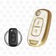RENAULT FLIP TPU SHELL 2BUTTONS  -  WHITE GOLD