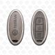 NISSAN ZINC ALLOY LEATHER TPU CAR KEY CASE PROTECT ACCESSORIES 2BUTTONS