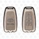 TOYOTA 2018 ZINC ALLOY LEATHER TPU CAR KEY CASE PROTECT ACCESSORIES 4BUTTONS