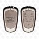 CADILLAC ZINC ALLOY LEATHER TPU CAR KEY CASE PROTECT ACCESSORIES 5BUTTONS